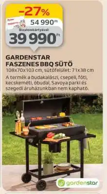 Auchan GARDENSTAR FASZENES BBQ SÜTŐ ajánlat