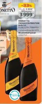 Auchan Mionetto Prosecco Prestige D.O.C.G ajánlat