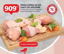 Auchan Friss csirke alsó- vagy felsőcomb ajánlat