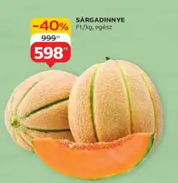 Auchan Sárgadinnye ajánlat