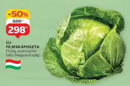 Auchan Új Fejeskáposzta ajánlat