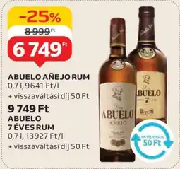 Auchan ABUELO AÑEJO RUM ajánlat