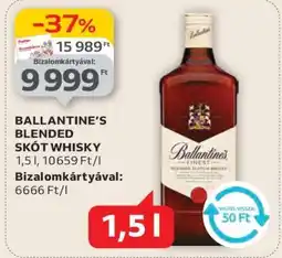 Auchan Ballantine's Blended Skót Whisky ajánlat
