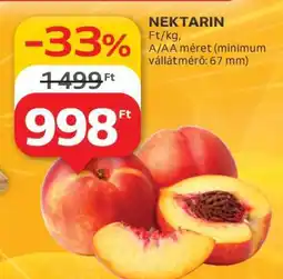 Auchan Nektarin ajánlat