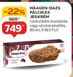 Auchan HÄAGEN-DAZS PÁLCIKÁS JÉGKRÉM ajánlat