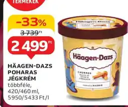Auchan HÄAGEN-DAZS POHARAS JÉGKRÉM ajánlat
