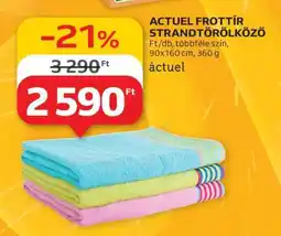 Auchan ACTUEL FROTTÍR STRANDTÖRÖLKÖZŐ ajánlat