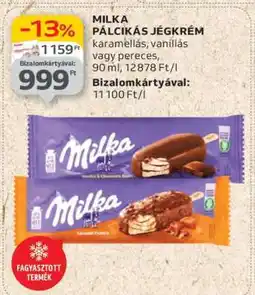 Auchan Milka Pálcikás Jégkrém ajánlat