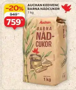 Auchan Auchan Kedvenc Barna Nádcukor ajánlat