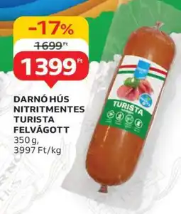 Auchan Darnó Hús Nitritmentes Turista Felvágott ajánlat