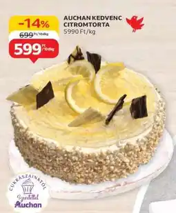 Auchan AUCHAN KEDVENC CITROMTORTA ajánlat