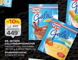 Auchan Dr. Oetker Gála krémpudingpor ajánlat