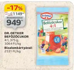 Auchan Dr. Oetker Befőzőcukor 4:1 ajánlat