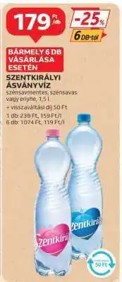 Auchan SZENTKIRÁLYI Ásványvíz ajánlat