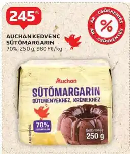 Auchan AUCHAN KEDVENC SÜTŐMARGARIN ajánlat