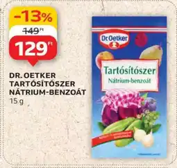Auchan DR. OETKER TARTÓSÍTÓSZER NÁTRIUM-BENZOÁT ajánlat