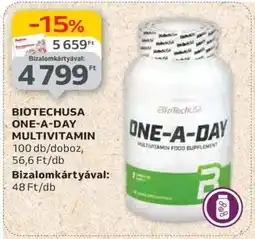 Auchan BioTechUSA One-A-Day Multivitamin ajánlat
