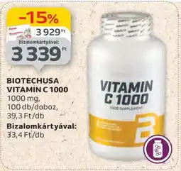Auchan BIOTECHUSA VITAMIN C 1000 ajánlat