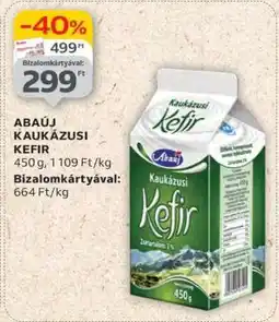 Auchan Abaúj Kaukázusi Kefir ajánlat