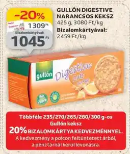 Auchan Gullón Digestive Narancsos Keksz ajánlat