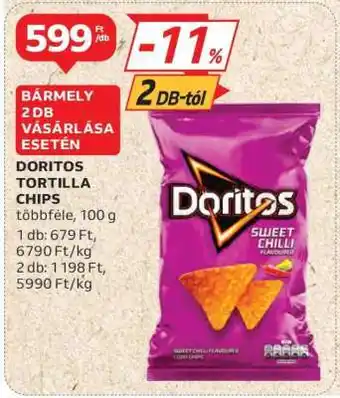 Auchan DORITOS TORTILLA CHIPS ajánlat