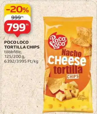Auchan POCO LOCO Tortilla chips ajánlat