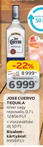 Auchan JOSE CUERVO TEQUILA ajánlat