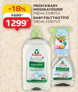 Auchan FROSCH BABY MOSOGATÓSZER ajánlat