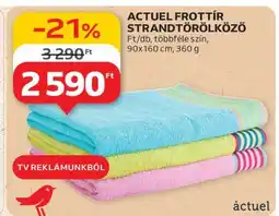 Auchan ACTUEL FROTTÍR STRANDTÖRÖLKÖZŐ ajánlat