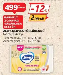 Auchan ZEWA NEDVES TÖRLŐKENDŐ ajánlat