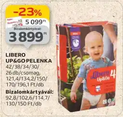 Auchan Libero Up&Go Pelenka ajánlat