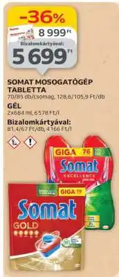 Auchan Somat Mosogatógép Tabletta ajánlat