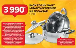 Auchan Inox edény vagy műanyag termék ajánlat
