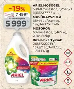 Auchan ARIEL MOSÓGÉL ajánlat