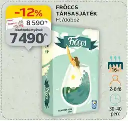 Auchan FRÖCCS TÁRSASJÁTÉK ajánlat