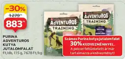 Auchan PURINA ADVENTUROS KUTYA JUTALOMFALAT ajánlat