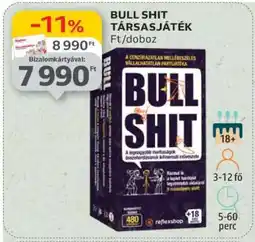 Auchan BULL SHIT TÁRSASJÁTÉK ajánlat