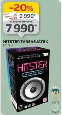Auchan Hitster társasjáték ajánlat