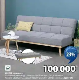 JYSK NEJEDE kanapéágy ajánlat
