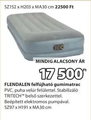 JYSK FLENDALEN felfújható gumimatrac ajánlat