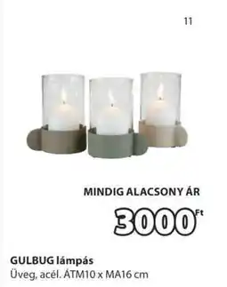 JYSK GULBUG lámpás ajánlat
