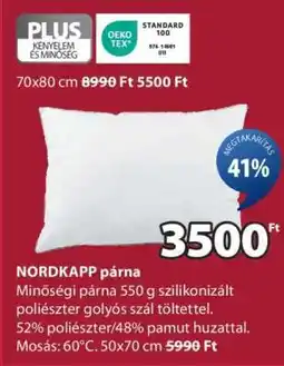 JYSK NORDKAPP párna ajánlat