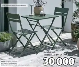 JYSK ABORG kávéházi garnitúra ajánlat
