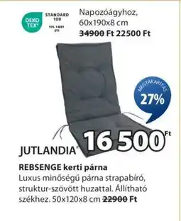 JYSK REBSENGE kerti párna ajánlat