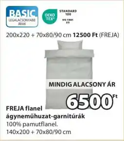JYSK FREJA flanel ágyneműhuzat-garnitúrák ajánlat