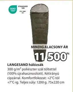 JYSK LANGESAND hálózsák ajánlat