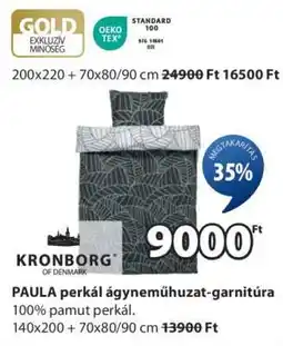 JYSK PAULA perkál ágyneműhuzat-garnitúra ajánlat