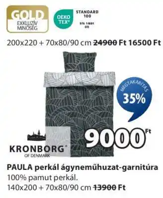 JYSK PAULA perkál ágyneműhuzat-garnitúra ajánlat