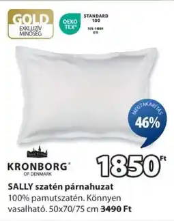 JYSK SALLY szatén párnahuzat ajánlat
