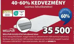 JYSK WELLPUR GULEN GT65 fekvőbetét ajánlat